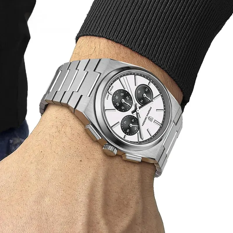 Pagani Design PRX White Dial Men's Watch-  PD-1761